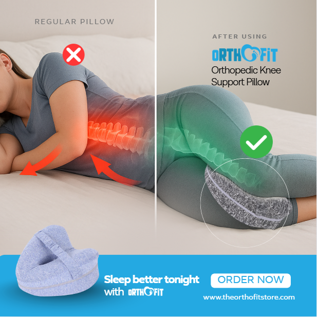 OrthoFit Orthopedic Knee Support Pillow