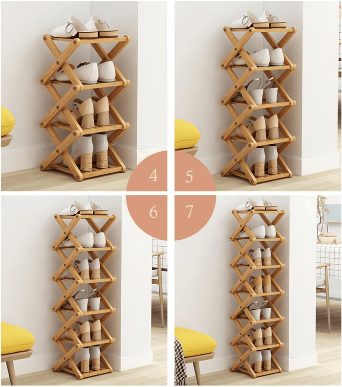 Premium 9-Tier Bamboo Storage Rack – No Assembly Required – The ...
