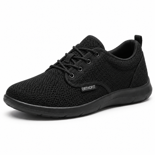 Wide Toe Box Comfort Sneakers — Relief for Bunions, Swollen Feet & Plantar Fasciitis