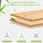 Premium 9-Tier Bamboo Storage Rack – No Assembly Required